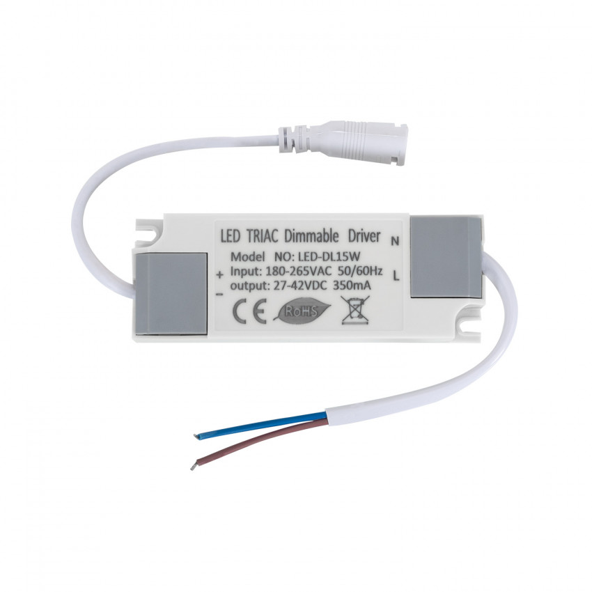 Product of Dimmable Driver TRIAC 180-265V No Flicker Output 27-42V 350mA 15W