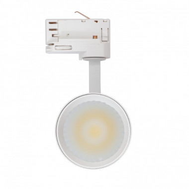 Product of White 30W Bertha LED Spotlight for a Three-Circuit Track - LIFUD