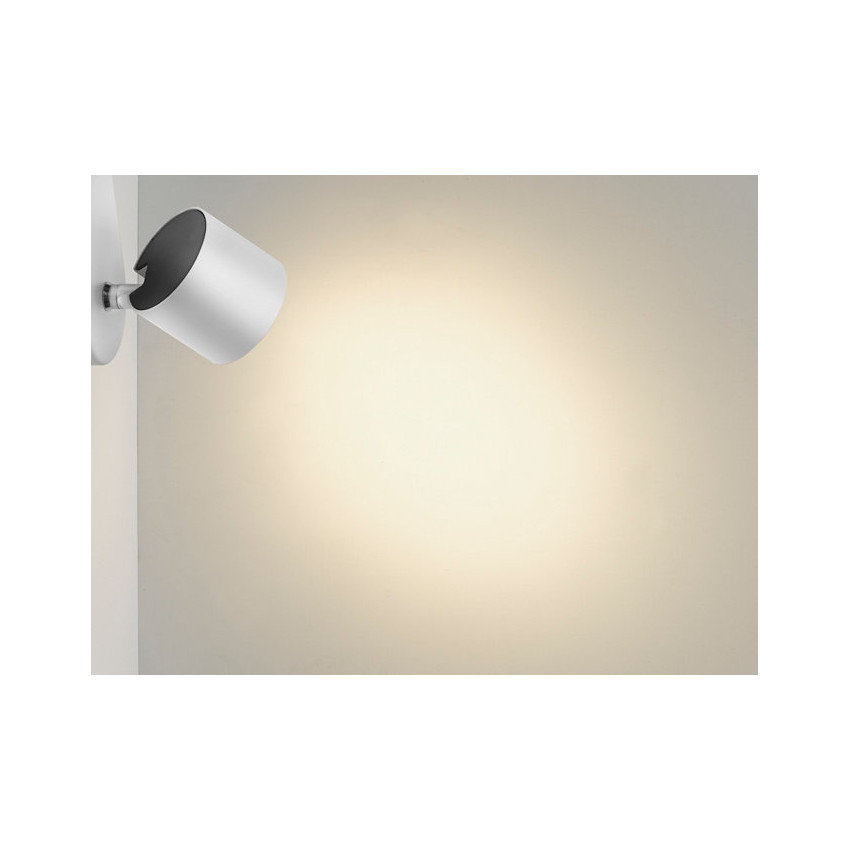 Product van Plafondlamp  PHILIPS Star LED Dimbaar met 3 Spots 3x4.5W 