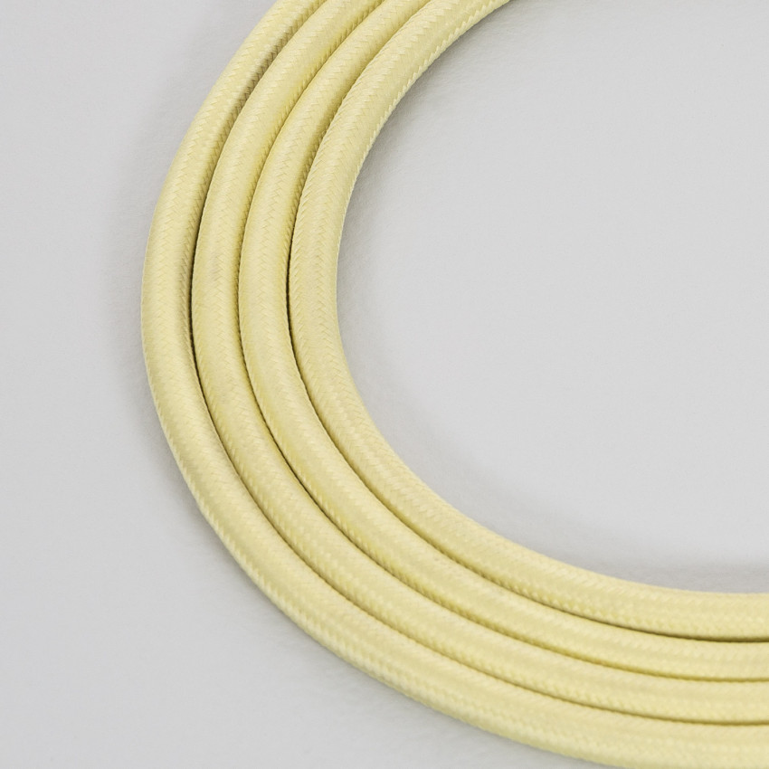 Product of Textile Electrical Cable in Yellow