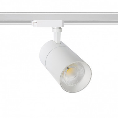 Product van Spotlight New Mallet Wit LED 30W Dimbaar No Flicker voor Eenfasige Rail (UGR 15)
