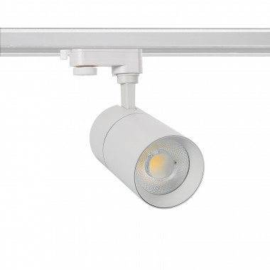 White 30W New Mallet Dimmable LED Spotlight for a Three-Circuit Track (UGR 15)