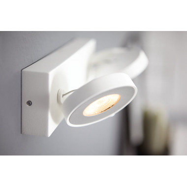 LED-Deckenleuchte Dimmbar WarmGlow 2x4.5W PHILIPS Clockwork