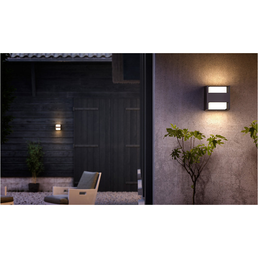 Product van Wandlamp Outdoor LED Dubbelezijdige Verlichting PHILIPS 2x4,5W Arbour