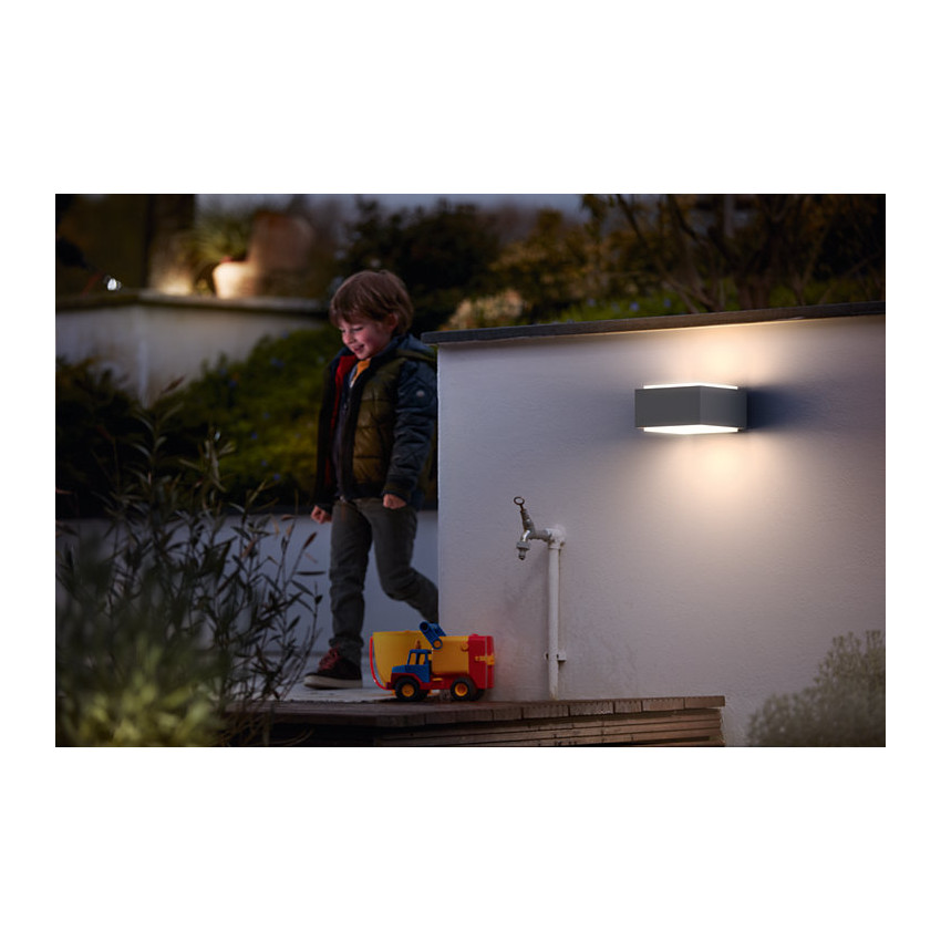 Product of PHILIPS Hedgehog Double Outdoor LED Wall Lamp