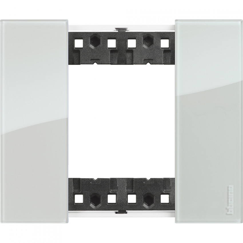 Product of Kristall BTicino Living Now 2 x 2 KA4802__ Module Plate Cover