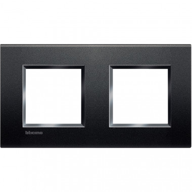Product of BTicino Living Light 2x2 Modules Square Plate LNA4802M2BI