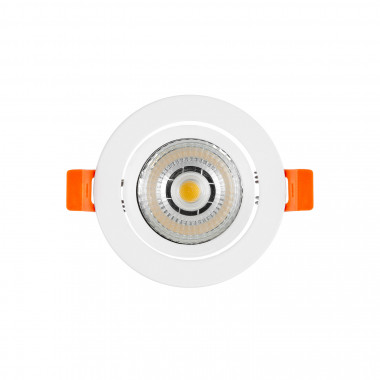 Product van Downlight LED 5W COB Superslim Richtbare Wit Ronde Downlight Ø75 mm CRI90 Expert Color No Flicker