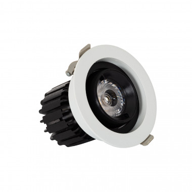 Prodotto da Faretto Downlight LED 7W COB Orientabile 360º Circolare Foro Ø 80mm CRI90 Expert Color No Flicker 