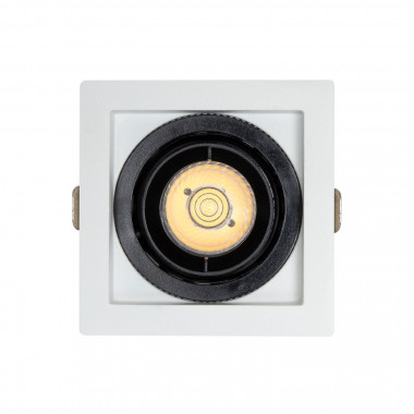 Product van Downlight COB Richtbaar 360º Vierkant LED 7W Zaag maat 82x82 mm CRI90 Expert Color No Flicker
