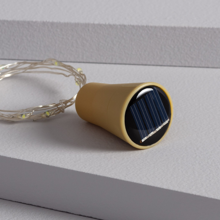 Product van Licht Slinger Solar Outdoor LED ijzerdraad voor Fles 