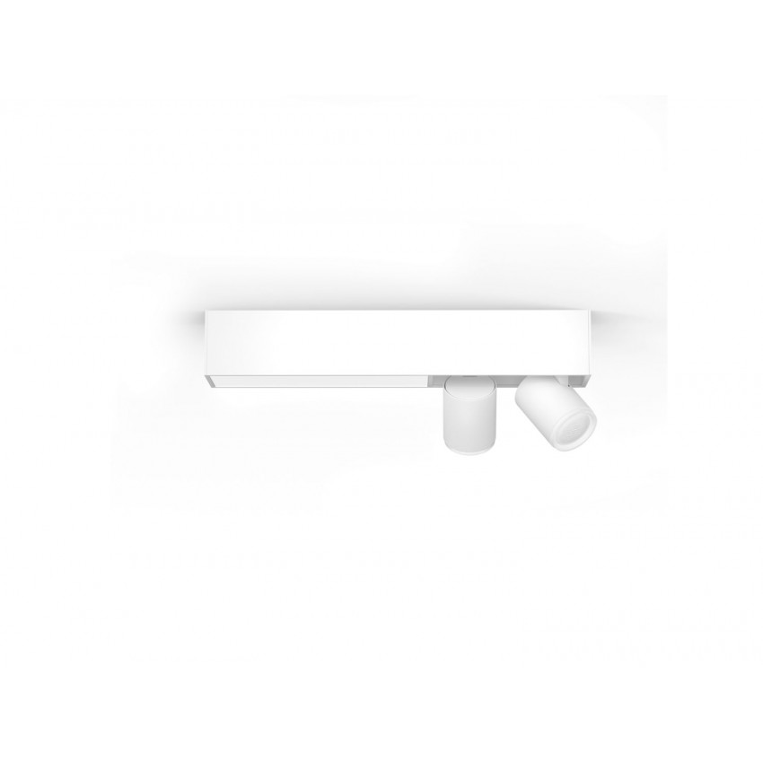 Product van Plafondlamp Led White Color GU10 2x5.7W PHILIPS Hue Centris