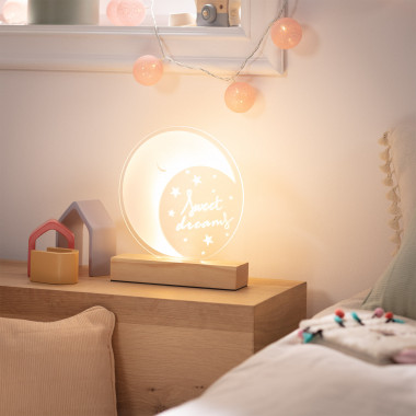 lampada da tavolo Melunis LED per bambini 5W - Ledkia