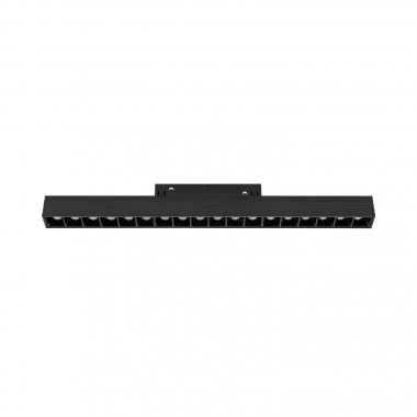 Product van Magneet Rail Spot Linear Eenfase 20mm 15W 48V CRI90 Zwart UGR 16