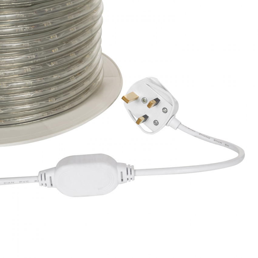Product of 220V AC 36 LED/m LED Rope Light in Cool White IP65 Custom Cut every 100cm