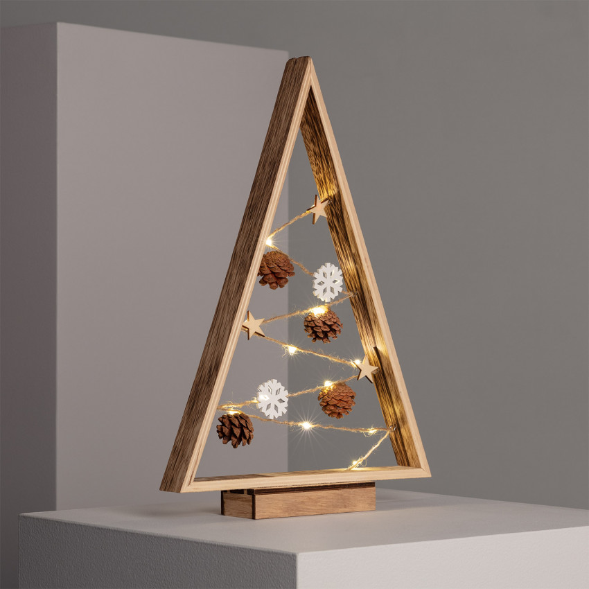 Produkt von LED-Weihnachtsbaum Golden mit Batterie