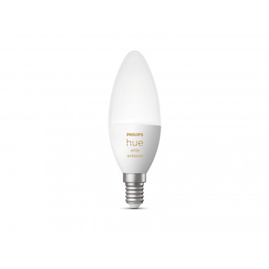 5.2W E14 B39 470 lm Smart LED Bulb PHILIPS Hue White Ambiance