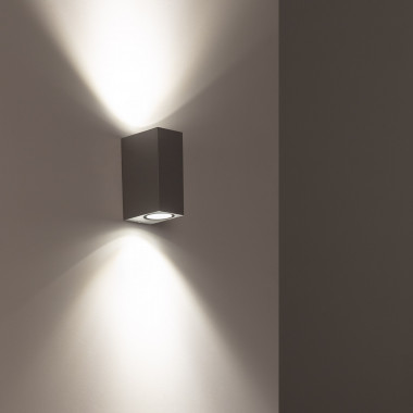 Produkt od Venkovní Nástěnné LED Svítidlo Hliníkové Oboustranné Osvětlení Miseno ve Stříbrné