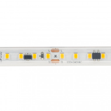 Produkt od LED Pásek Stmívatelný 220V AC 120 LED/m Studená Bílá IP65 High Lumen Šířka 12mm Střih každých 10cm