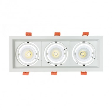 Produkt von LED-Downlight Strahler 3x10W CREE-COB Schwenkbar Madison  (UGR 19) Schnitt 295x110 mm