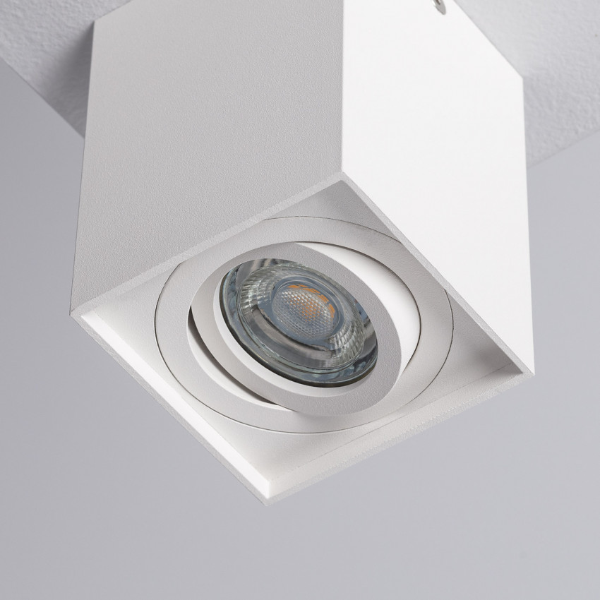 Product van Plafondlamp Jaspe Wit aluminium