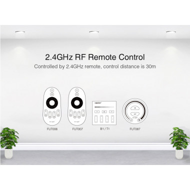 Prodotto da Controller Regolatore Touch per Parete LED Monocolore 12/24V DC RF P1 MiBoxer