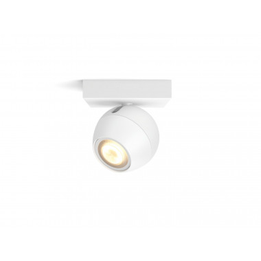 PHILIPS Hue Buckram Extension White Ambiance GU10 Single Spotlight Wall Lamp