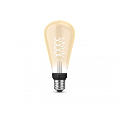 Lampadina LED Filamento E27 7W 550 lm ST72 Hue White Edison PHILIPS