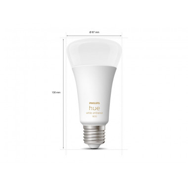 Produkt od LED Žárovka Smart E27 13W 1200 lm A67 PHILIPS Hue White Ambiance