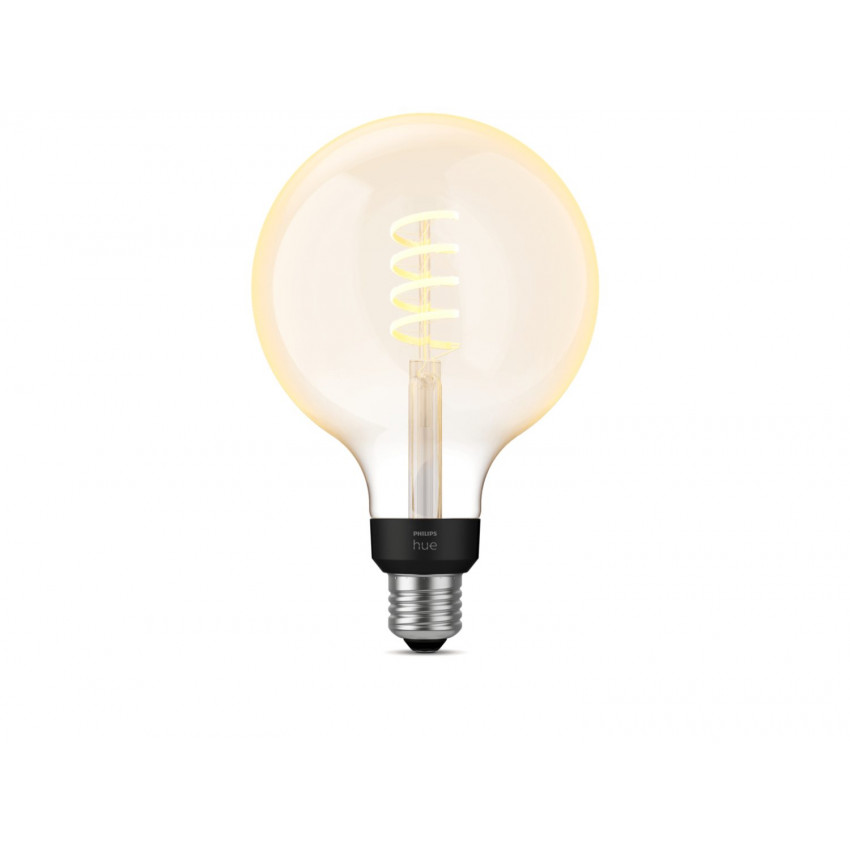 Produkt od LED Filamentní Žárovka E27 7W 550 lm G125 PHILIPS Hue White Ambiance