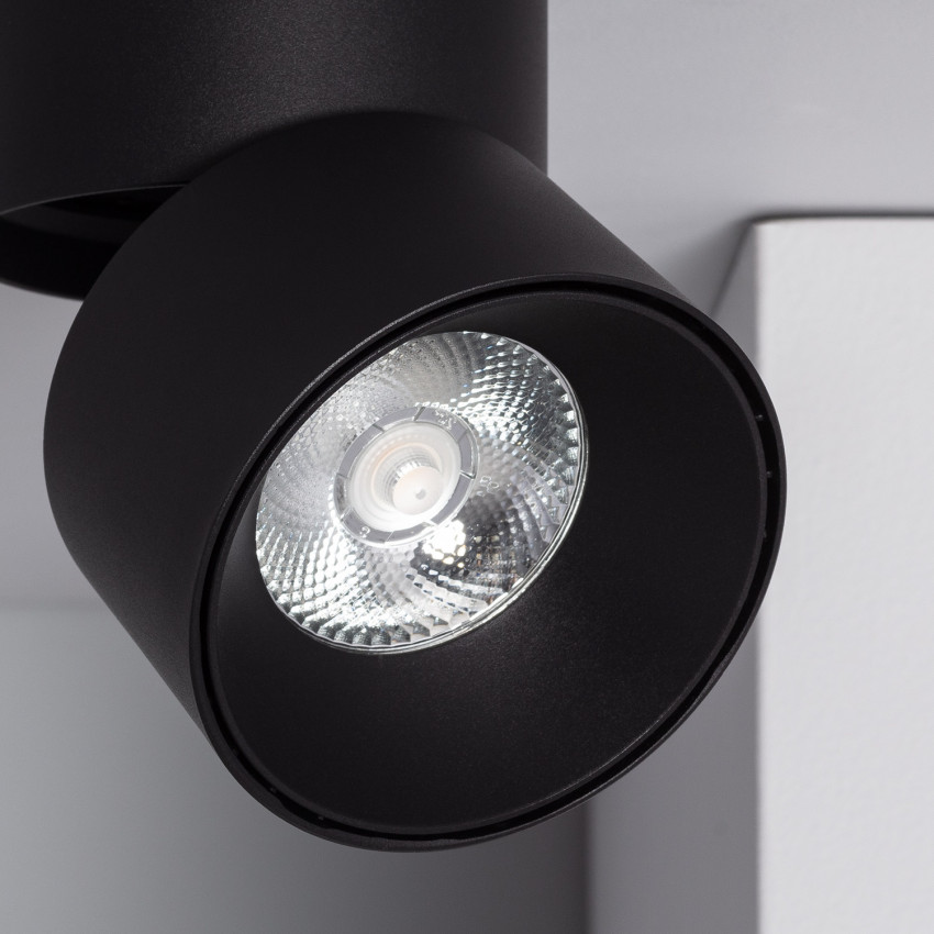 Produkt od Stropní LED Svítidlo 15W Hliníkové Kruhové New Onuba v Černé