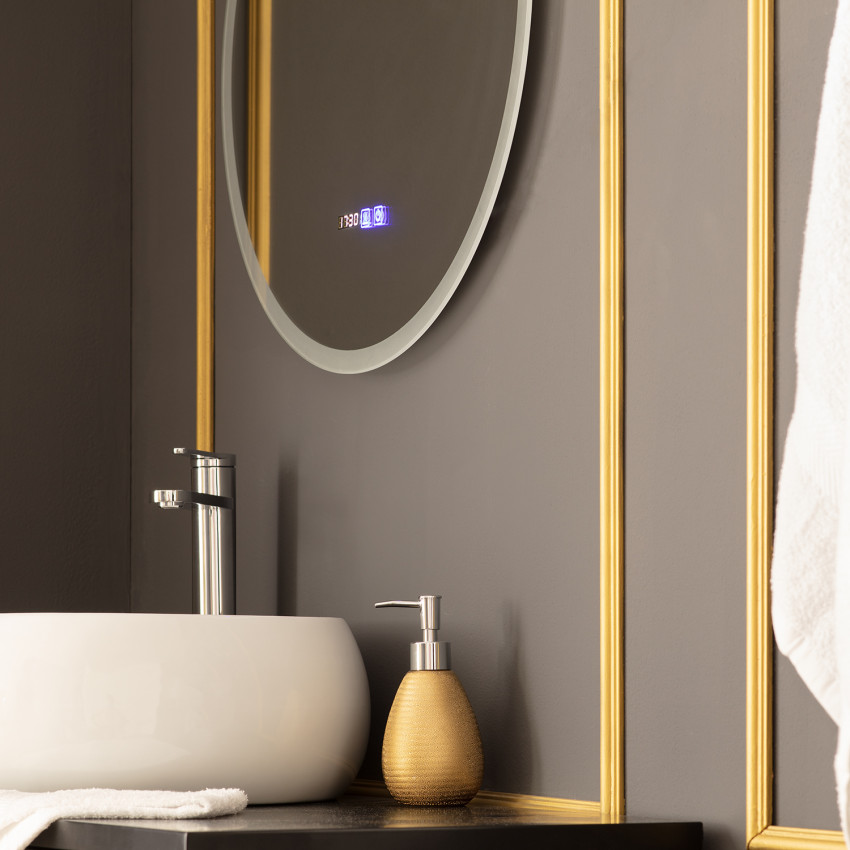 Produkt von Badezimmerspiegel mit LED-Licht und Antibeschlag  Ø60 cm Palolem