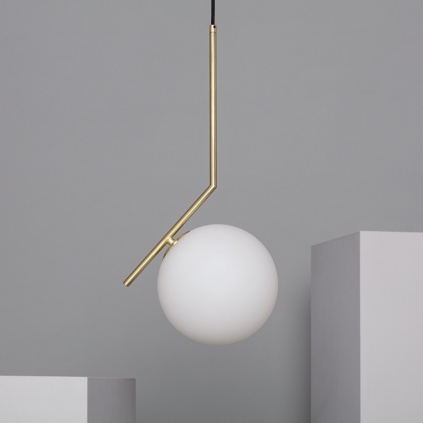 Product of Moonlight Metal & Glass Pendant Lamp 