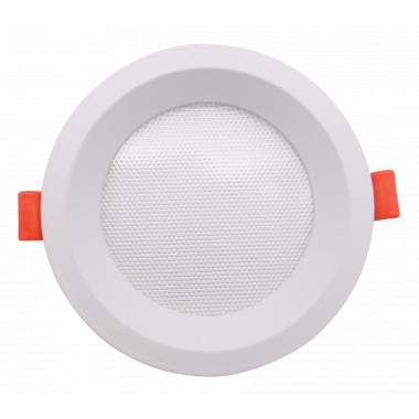 Product van Downlight Rond Slim LED 10W CCT Selecteerbaar LIFUD Microprismatisch (UGR17) Zaagmaat Ø 110 mm