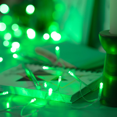 Produkt von LED-Girlande Aussen Kabel mit Batterie 5m