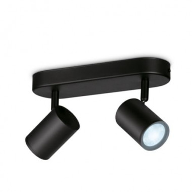 Plafondlamp WiZ Imageo CCT Smart WiFi + Bluetooth LED 4.9W Twee spotlights Dimbaar