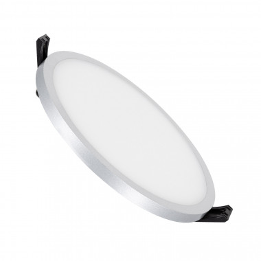 Downlight LED 16W Slim Surface Circolare LIFUD Grigia Foro Ø 135mm