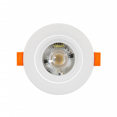 Prodotto da Faretto Downlight LED COB Solid Orientabile Circolare Bianco 5W Foro Ø75mm 