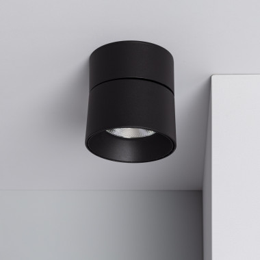New Onuba Aluminium 30W Black Round LED Ceiling Lamp
