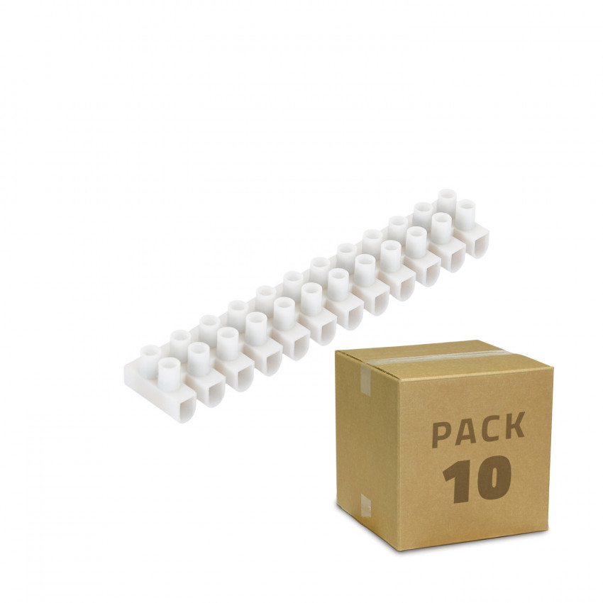 Produkt von 10er Pack Lüsterklemmen mit jeweils 12 Verbindungen