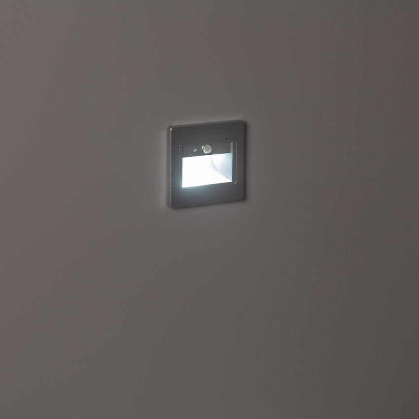 Produkt od Nástěnné Orientační 1.5W LED Svítidlo Bark se Senzorem PIR v Šedé