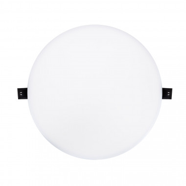 Product van LED Paneel Ronde Slim Surface 24W CCT Selecteerbaar (UGR19) Zaag maat Ø 200 mm IP54