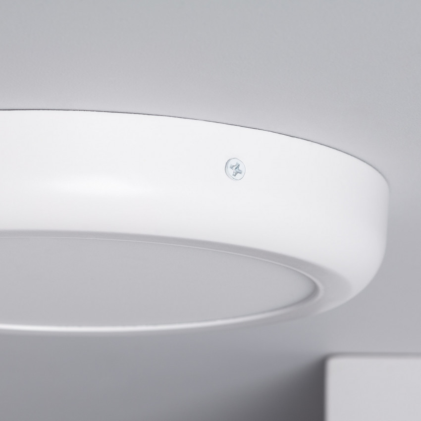 Product van PlafondLamp 18W LED  Metaal Rond Wit Design   Ø225 mm