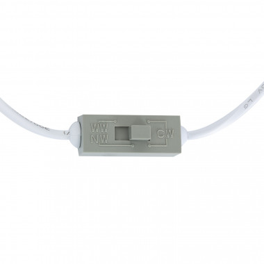 Product van LED Paneel Slim Surface Rond (UGR19) 8W CCT Selecteerbaar Zaagmaat Ø 75 mm IP54