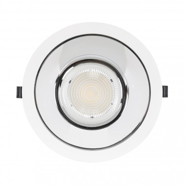 Produit de Spot Downlight LED Rond (UGR15) LuxPremium Blanc 36W LIFUD Coupe Ø170mm 
