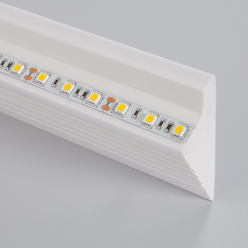 Product of Moldura de Superficie Angular Iluminación Difusa 2m para Tira LED