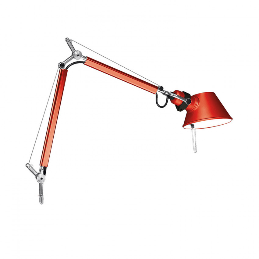 Product of ARTEMIDE Gloss White Tolomeo Micro Table Lamp with Fixed Support