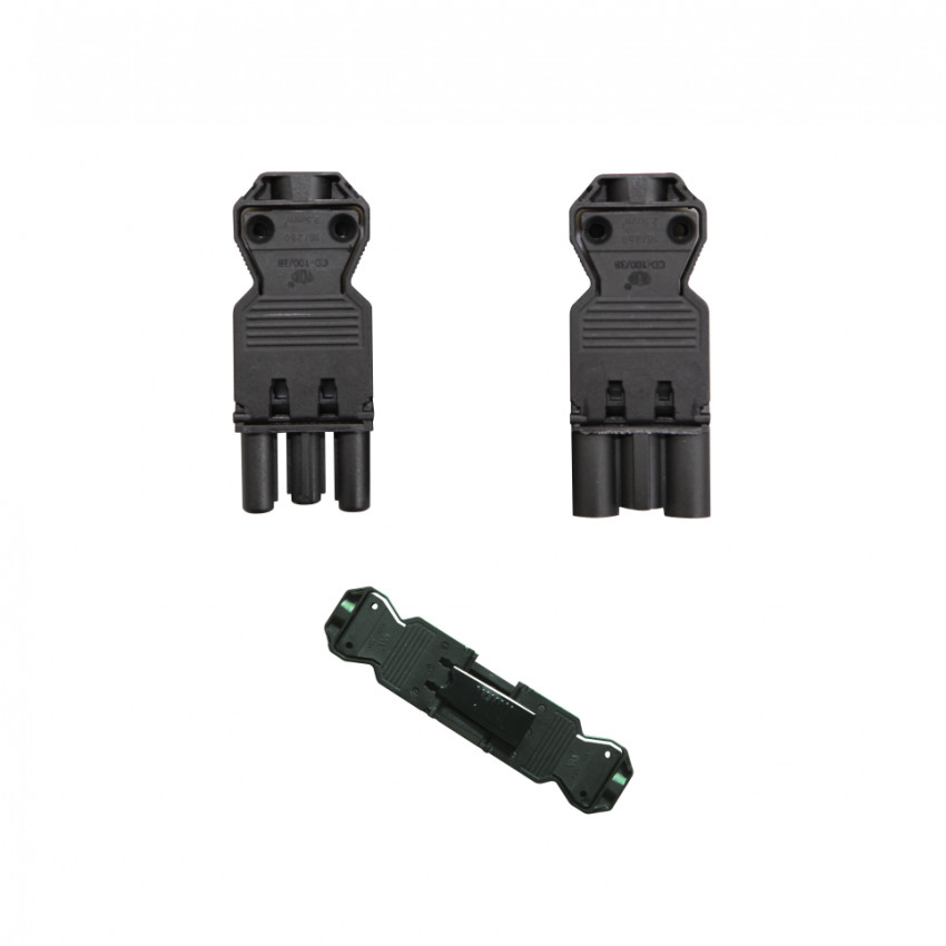 Product van Connector  GST18 3-polige Male-Female Connector 