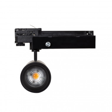 Produit de Spot LED Wolf 30W Noir pour Rail Triphasé Dimmable CRI90 No Flicker Multiangle 15-60º