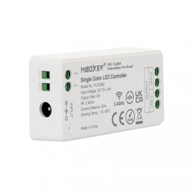 MiBoxer FUT036S Single Color 12/24V DC LED Dimmer Controller - Ledkia